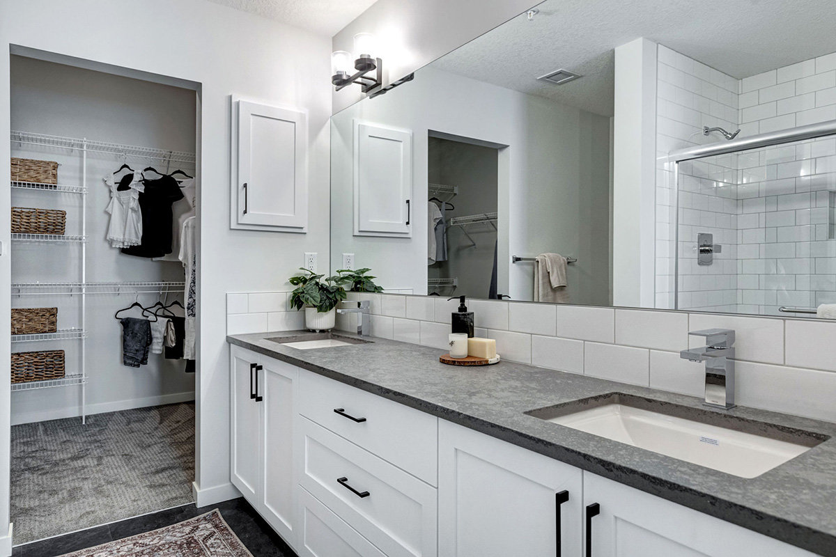 Bathroom of a Seton Summit presale condo